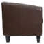 Chaise d'invité en cuir reconstitué-116723256