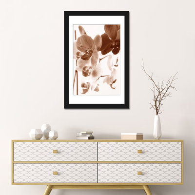 « rêvey orchidéess i », impression sur toile