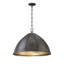 Luminaire suspendu en dôme unique à 3 lumières Dotty-1437366402