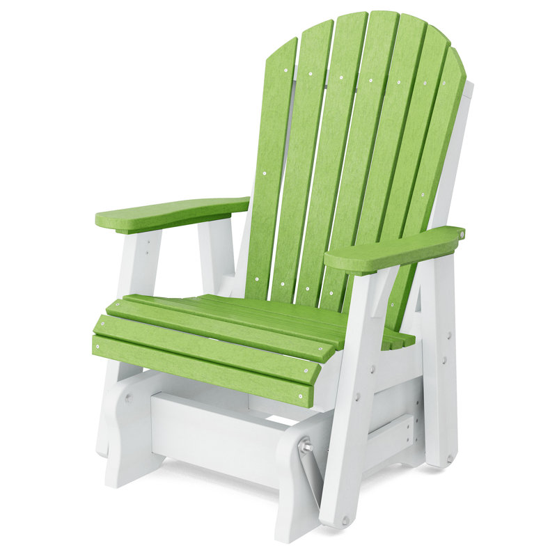 Fauteuil oscillant Fauteuil oscillant 1 place Heritage, Vert citron / blanc