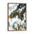 Toile avec cadre en bois brun classique n'est pas disponible