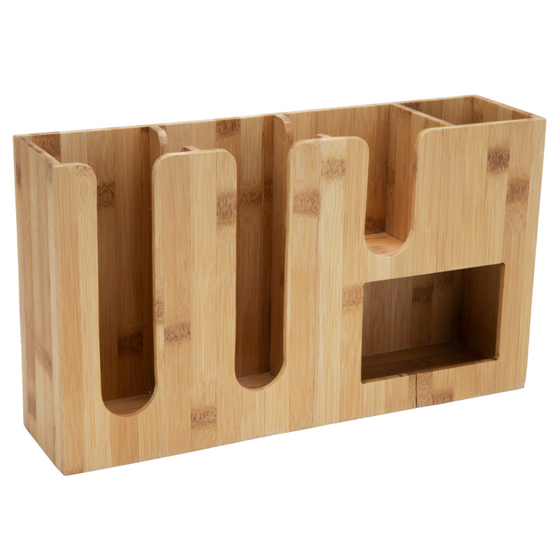 Mind Reader Bamboo Condiment Storage & Accessories