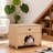 Cat Litter Box Enclosure Side Table with Drawer