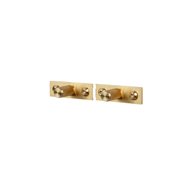 Cylindrical Knob, Brass