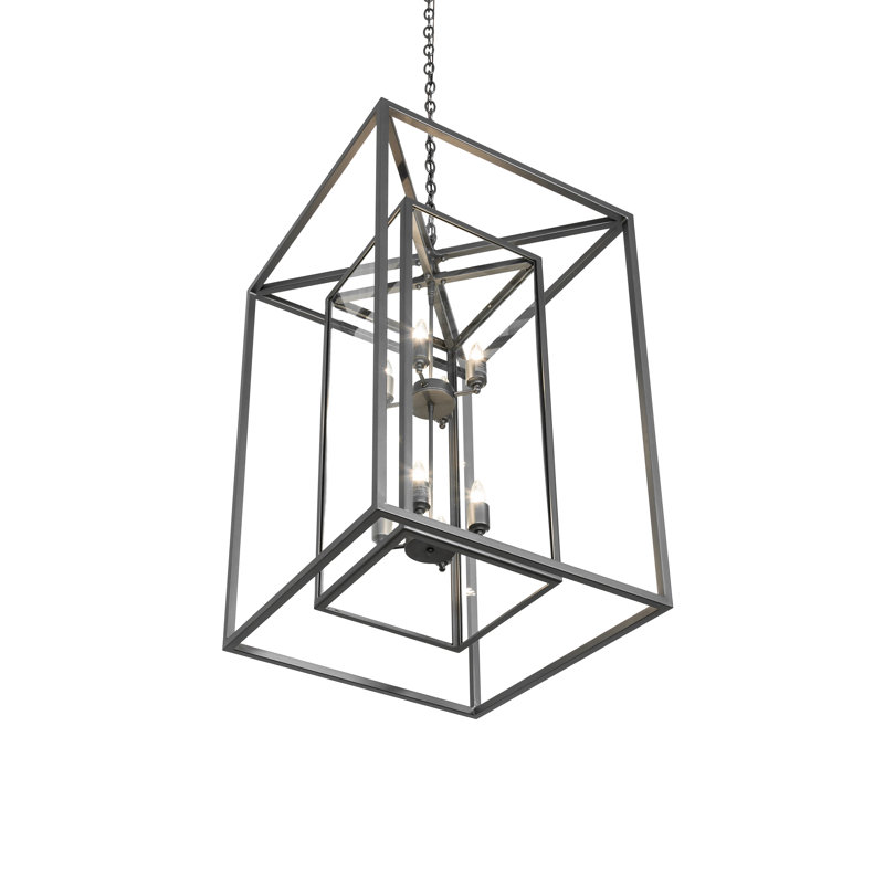 25" Square Kitzi Box Pendant