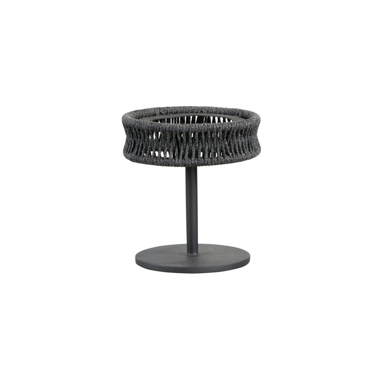 Illusion Table Lamp, Small, Dark Gray