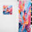 Elchanan Colorful Fluid Abstract Liquid Ink II - Modern Curtain - Velvet Room Darkening - 1 panel-113664243