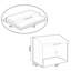 Podium de table pliable et portable, pour l’église, l’école, le bureau ou la maison-1623228901