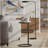 Round Accent Table With Metal Leg