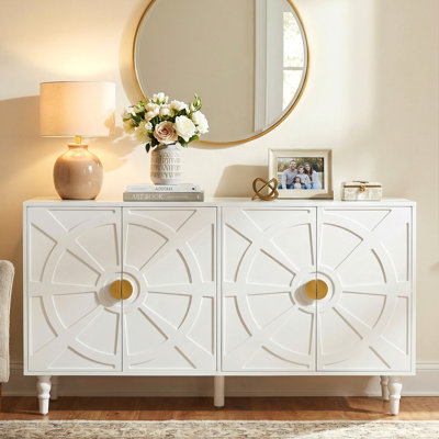 Vintage 55'' Buffet Cabinet With Storage