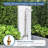 Modern Outdoor Shower System with 6'' Rainfall Shower Head and Handheld Spray, Wall Mounted Dual Function Exposed Shower Kit-129439560