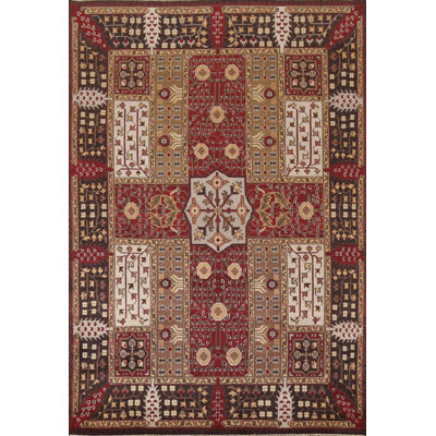 Tapis oriental géométrique Agra 8 x 10