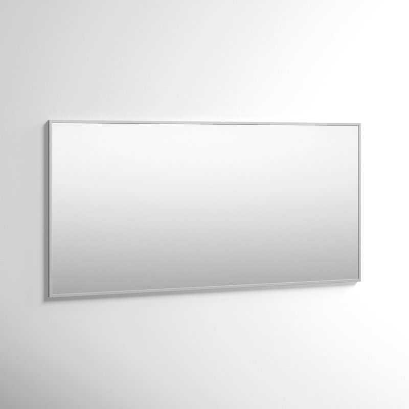 Miroir de salle de bain moderne et contemporain Gerhart, H 29,63 po x l 58,63 po