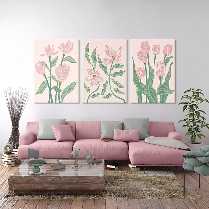 3 Piece Wrapped Canvas Print