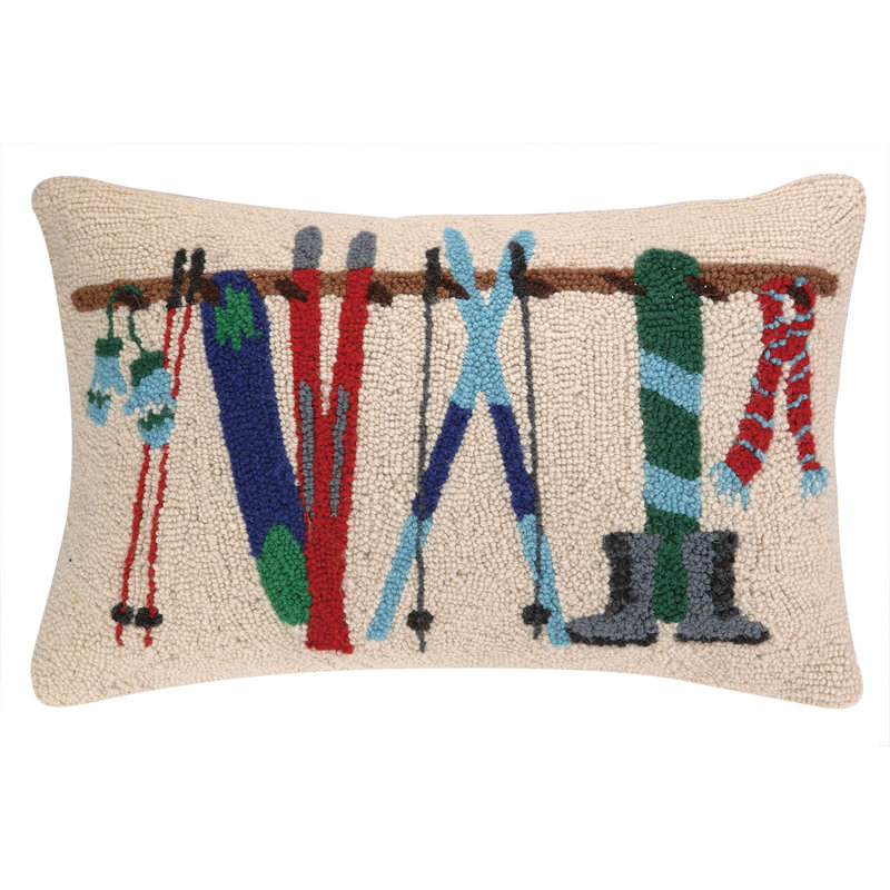 Coussin en laine Winter Rack