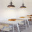 2-Light 13.8'' Kitchen Island Dome Pendant Light for Kitchen Barn Hallway Porch Dining Room-117432673