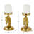 7.00'' H Aluminum Tabletop Candlestick-1610438417