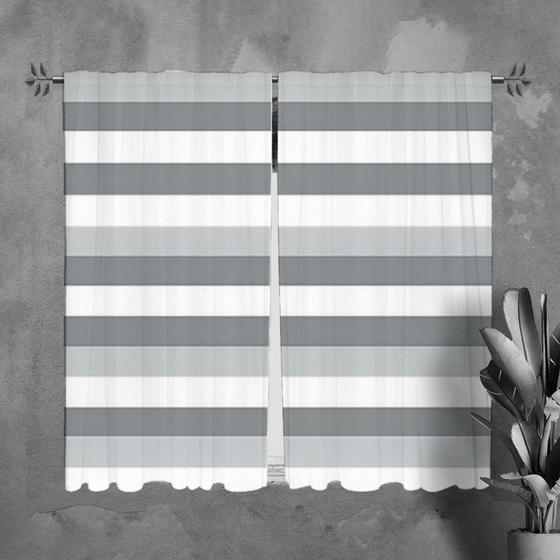 Paire de rideaux obscurcissant en polyester Maylet, L 40 po x L 61 po