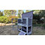 Cage à lapins intérieure mobile Rabbit Hutch-1151367550
