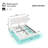 Boucle Floating Bed With Light-1122116652