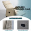 Essence Recliner Patio Chair With Cushion-841133797