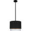 Moreauville 3-Light Matte Black Pendant Light