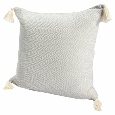 18" X 18" 100% Cotton Geometric Zippered Pillow
