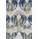 Papier peint Selim Blue Iris par Cartissi - impression sur toile tendue