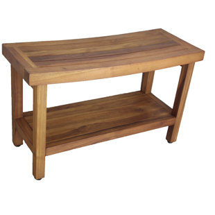 Sumba Teak Shower Bench