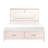 Modern Luxury Queen Platform Bed with Footboard Storage Upholstered Headboard LED Light Wooden Bedroom Furniture 1pc-1074732596