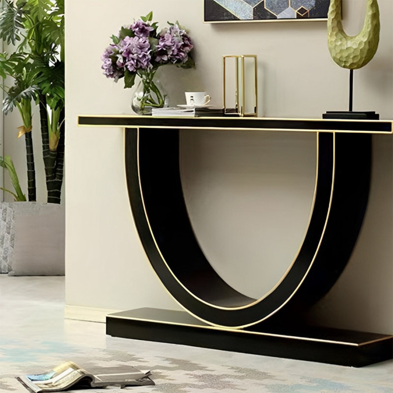 Console moderne minimaliste, H 31,5 po x l 47,24 po x P 11,81 po