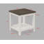 Table de bout en bois de style campagnard 1pc