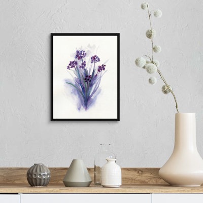 «Pretty in Purple II», reproduction d'art sur toile