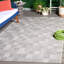 Tapis d'intérieur / extérieur à motif géométrique Courtyard Performance-2112023375