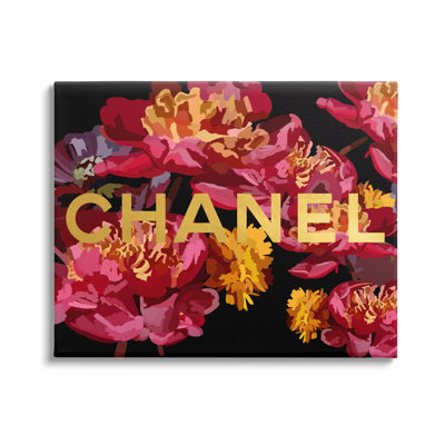 «Glam Brand Blossoms On Canvas» par Amelia Noyes