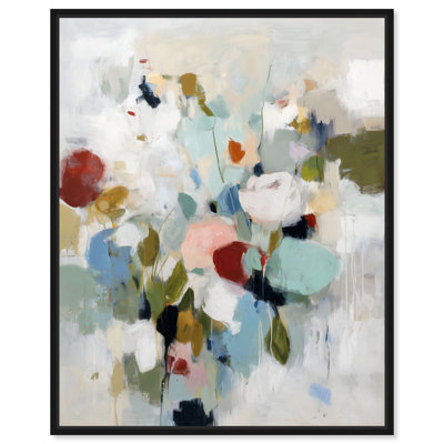 Happy Chaos I Canvas Print Living Room Wall Art by Art Remedy, Black Frame, 36 x 45