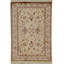 Hand-Knotted High-Quality Beige and Ivory Area Rug