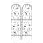 Paquet de 4 treillis de jardin en métal antirouille pour plantes grimpantes déco de libellules d'extérieur-818411307