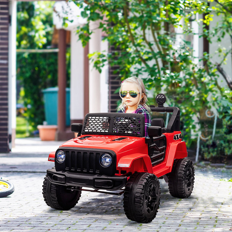 Gorby Isabelle & Max Kids Ride On Car with Parental Remote Control 12V Ages 3-6, Red