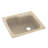 25'' L Mounting / Installation Required Single Bowl Solid Surface Kitchen Sink-38293729-38293738
