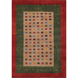 Tribal One-of-a-Kind 5'1" X 7'2" Hand Knotted Area Rug