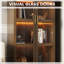 Vitrine arquée moderne avec portes en verre-1378486896