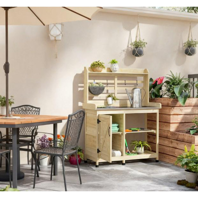 Banc de rempotage, banc de rempotage en bois, Bois naturel