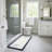 Long Rectangular Bath Mat, 100% Cotton