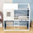 Wood Bunk Bed With Tent-1916609702-1916609703