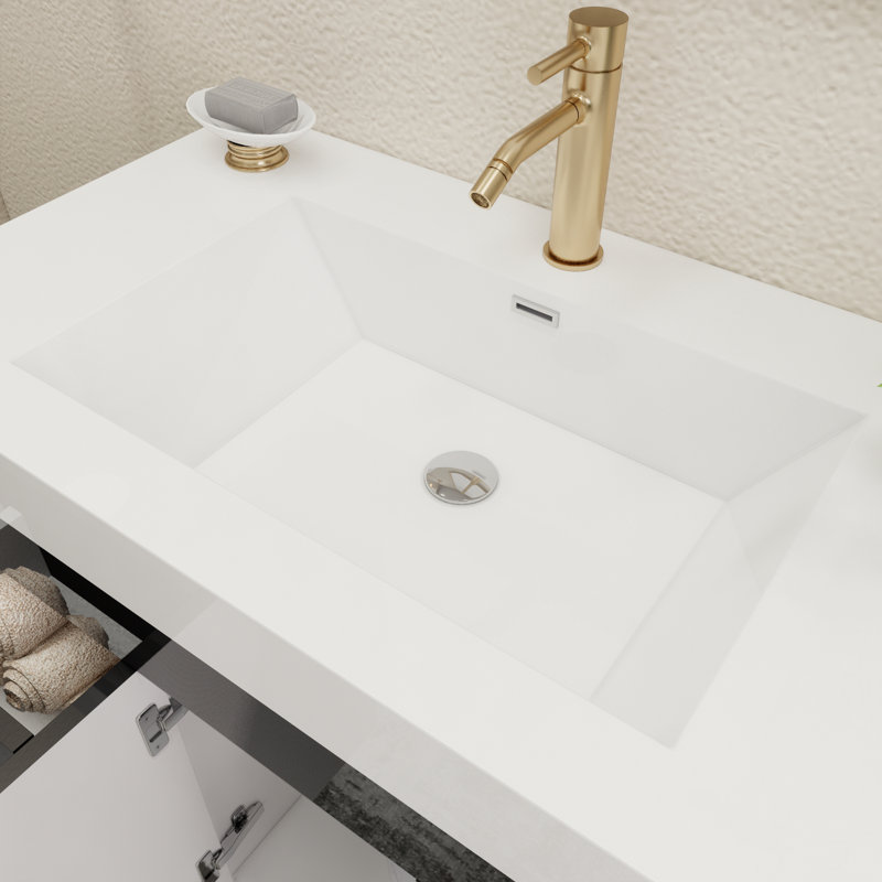 Ensemble de meuble-lavabo double 70,8 po, Noir lustré