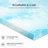 Gel Memory Foam Mattress Topper-1976596537