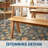 Floral Rugs for Bedroom Soft Washable Non-Slip Living Room Rug Vintage Botanical Boho Flower Carpet for Teens Kids Nursery Playroom Dorm Home Decor-1513568134