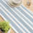 Matira Rectangular Striped Cotton Table Runner