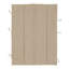 Rez Kilim Area Rug in Beige, Gray